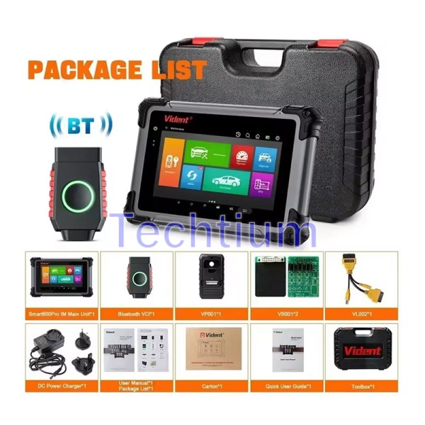 Vident iSmart800 Pro IM Scanner All System Car Diagnostic Tool 40Reset
